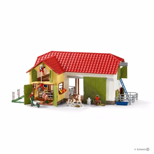 Schleich Farm World - Large Farm With Accessories