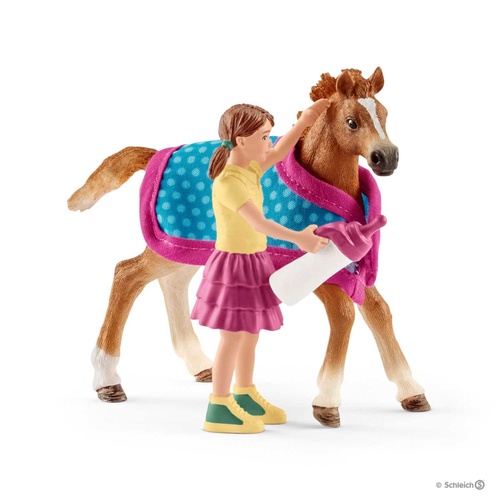 Schleich Horse Club - Foal With Blanket