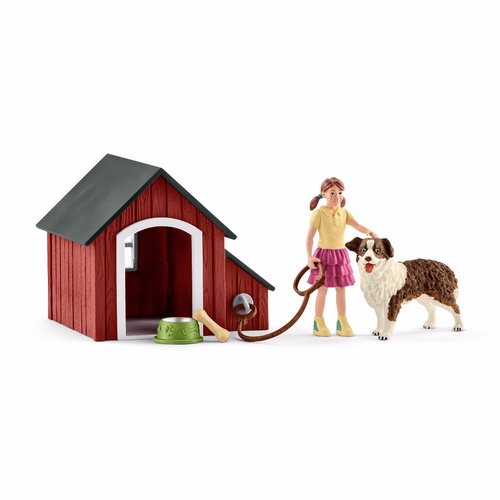 Schleich Farm World - Dog Kennel