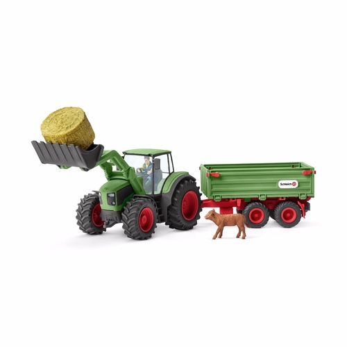 Schleich Farm World - Tractor With Trailer