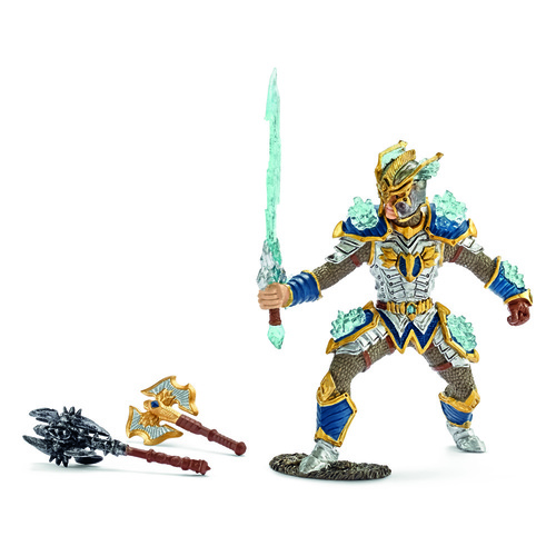 Schleich Eldrador - Griffin knight hero with weapons