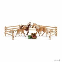 Schleich Horse Club - Haflinger Family in the Meadow