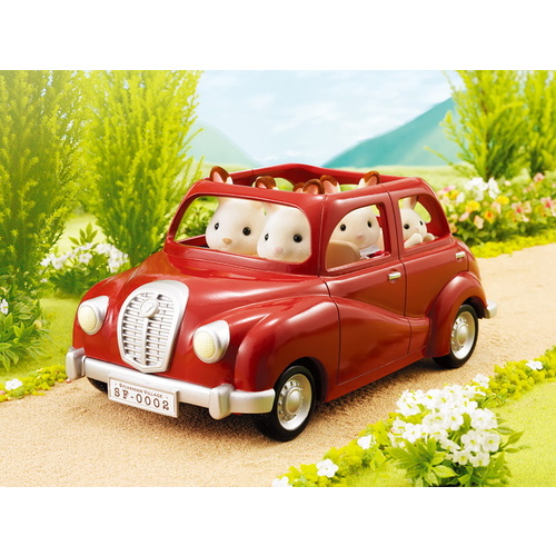 Sylvanian Families - Family Saloon Car - Red