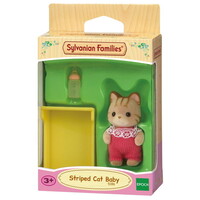 Sylvanian Families - Striped Cat Baby 