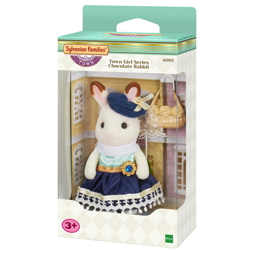 Sylvanian Families - Town Girl Chocolate Rabbit Stella