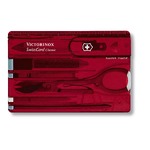 Victorinox Swisscard - Classic Red Translucent