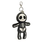 Jellycat Skeleton Bob - Bag Charm