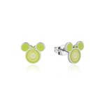 Disney Couture Kingdom - Mickey Mouse - Avocado Enamel Stud Earrings