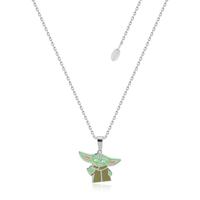 Disney Couture Kingdom - Star Wars - The Mandalorian The Child (Baby Yoda) Enamel Necklace