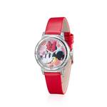 Disney Couture Kingdom - Minnie Mouse - Time Teacher Watch Red