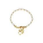 Disney Couture Kingdom Precious Metal - Minnie Mouse - Pearl Bracelet Gold