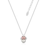 Disney Couture Kingdom Precious Metal - Minnie Mouse - Pearl Necklace Silver