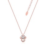 Disney Couture Kingdom Precious Metal - Minnie Mouse - Pearl Necklace Rose Gold