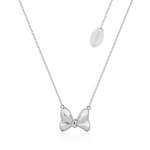 Disney Couture Kingdom Precious Metal - Minnie Mouse - Bow Necklace Silver