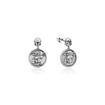 Star Wars Couture Kingdom - The Mandalorian - Grogu Precious Cargo Medallion Drop Earrings