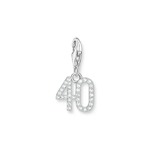 Thomas Sabo Charm Club - Number 40 Silver Pendant