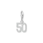 Thomas Sabo Charm Club - Number 50 Silver Pendant