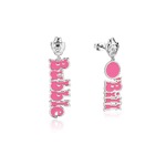 Streets Couture Kingdom - Bubble O'Bill - Logo Drop Earrings Silver