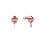 Streets Couture Kingdom - Bubble O'Bill - Enamel Stud Earrings Silver