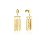 Streets Couture Kingdom - Paddle Pop - Max the Lion Lick-a-Prize Drop Earrings Gold