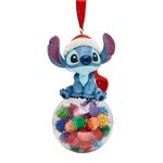 Disney Christmas By Widdop And Co Hanging Ornament - Stitch on a Bauble