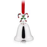 Whitehill Christmas - Bell with Candy Cane Hanging Ornament