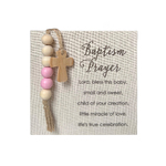 Baptism Prayer Plaque with Accents