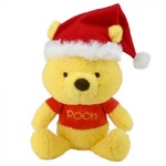 Disney Baby - Winnie the Pooh with Santa Hat Plush