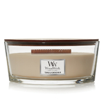 Woodwick Hearthwick Candle - Tonka & Almond Milk