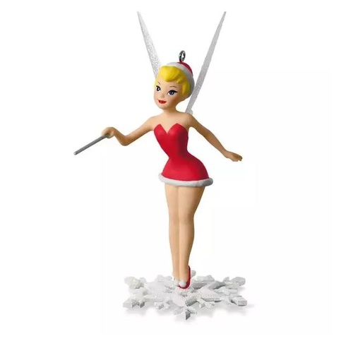 2016 Hallmark Keepsake Ornament - Disney Fairies Tink for the Holidays