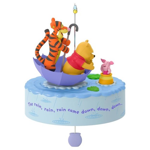 2017 Hallmark Keepsake Ornament - Disney Winnie the Pooh A Blustery Day With Motion and Sound