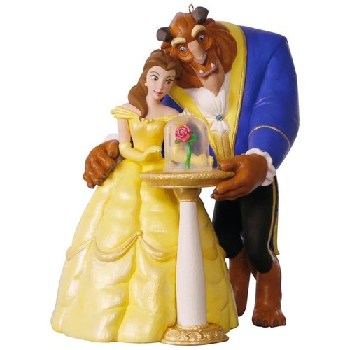 2017 Hallmark Keepsake Ornament - Disney Beauty and the Beast Tale as Old as Time With Lights and Sound