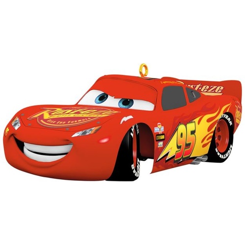 2017 Hallmark Keepsake Ornament - Disney/Pixar Cars 3 Lightning McQueen With Sound