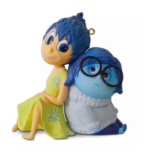 2016 Hallmark Keepsake Ornament - Disney/Pixar Legends Inside Out Joy and Sadness