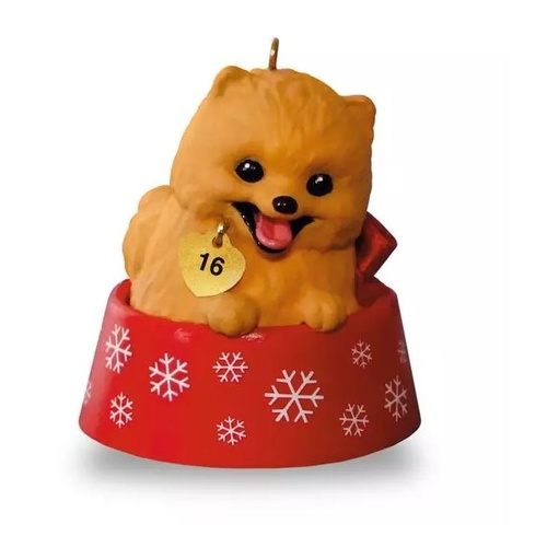 2016 Hallmark Keepsake Ornament - Puppy Love Pomeranian